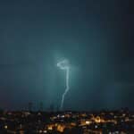 Home battery backup during a power cut