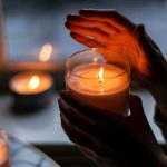 lighted candles
